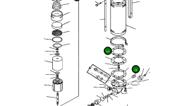Прокладка VJ8 001 Komatsu