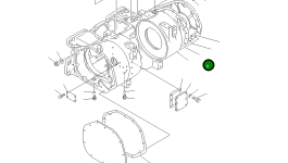 Прокладка 101-Z61-1961 Komatsu