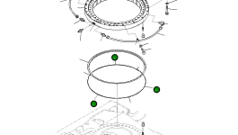 Провод 21M-25-11280 Komatsu