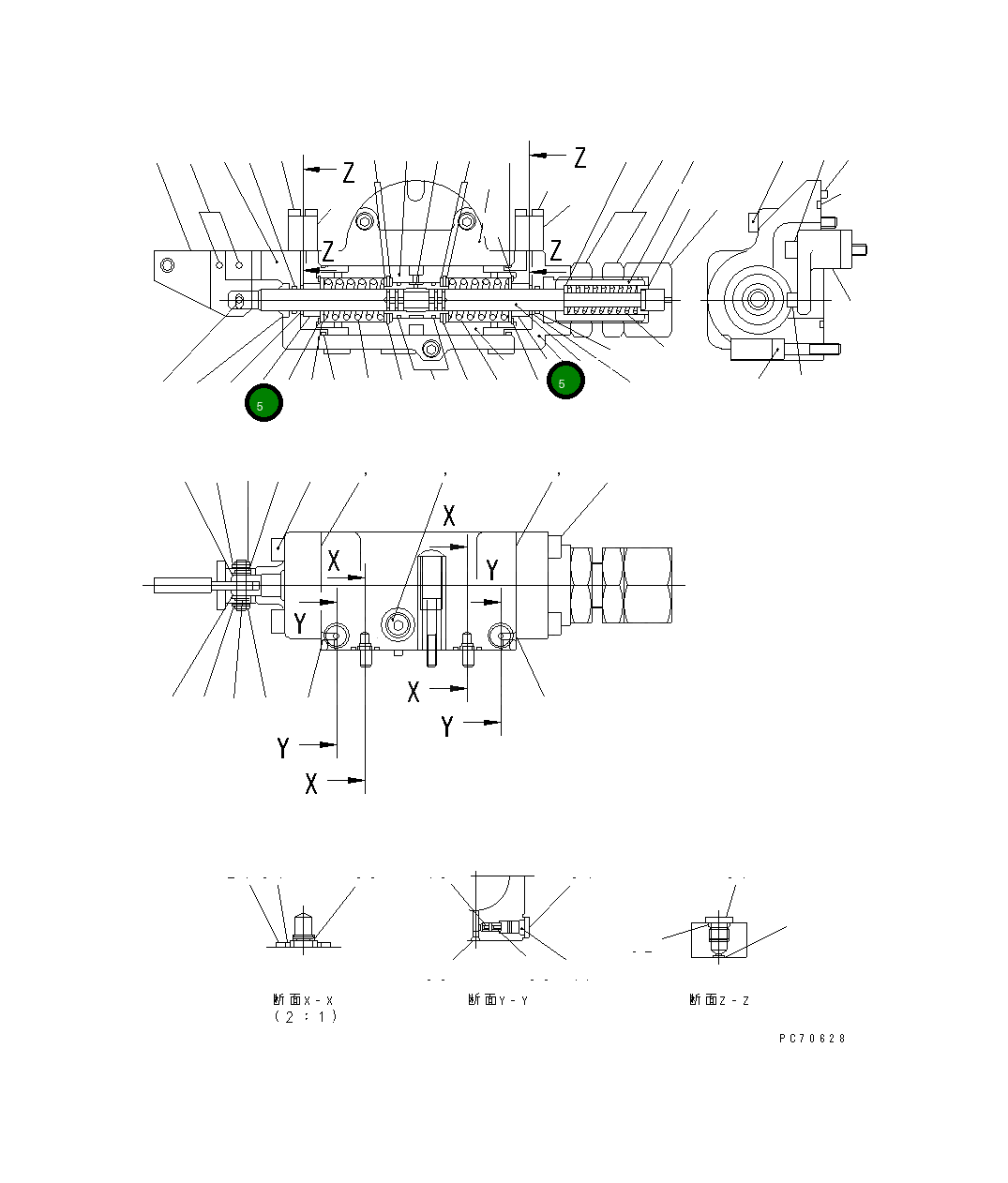 Проставка 266-81-71650 Komatsu