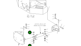 Проставка 258-60-54410 Komatsu