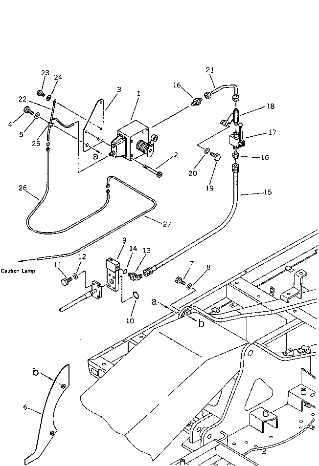 Провод 20G-60-19620 Komatsu