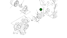 Прокладка 460-373 Komatsu