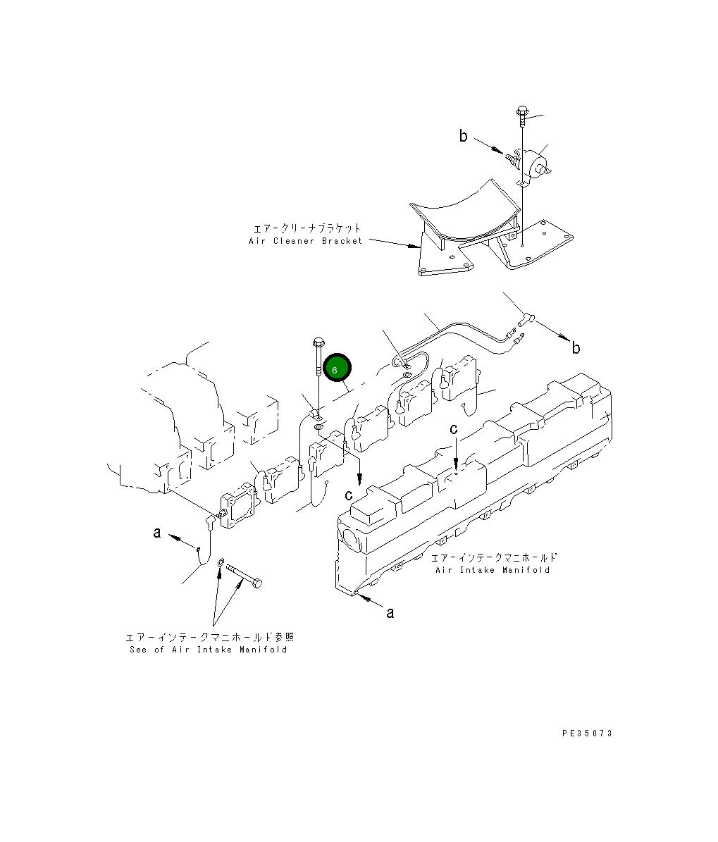 Провод 6212-82-4370 Komatsu