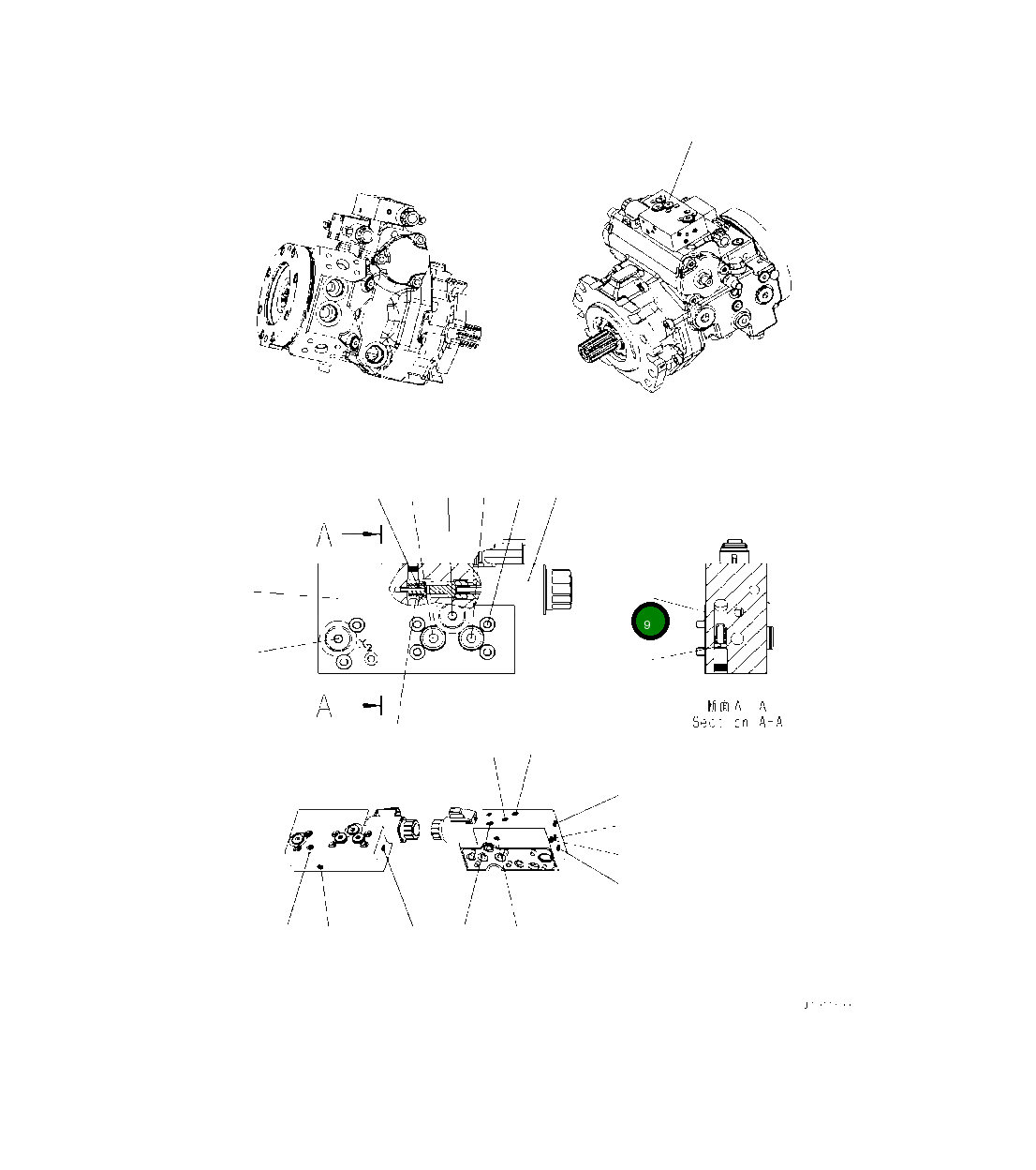 Прокладка UCR913005554 Komatsu