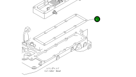 Прокладка 6732-11-4860 Komatsu