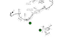 Провод 21M-06-15121 Komatsu
