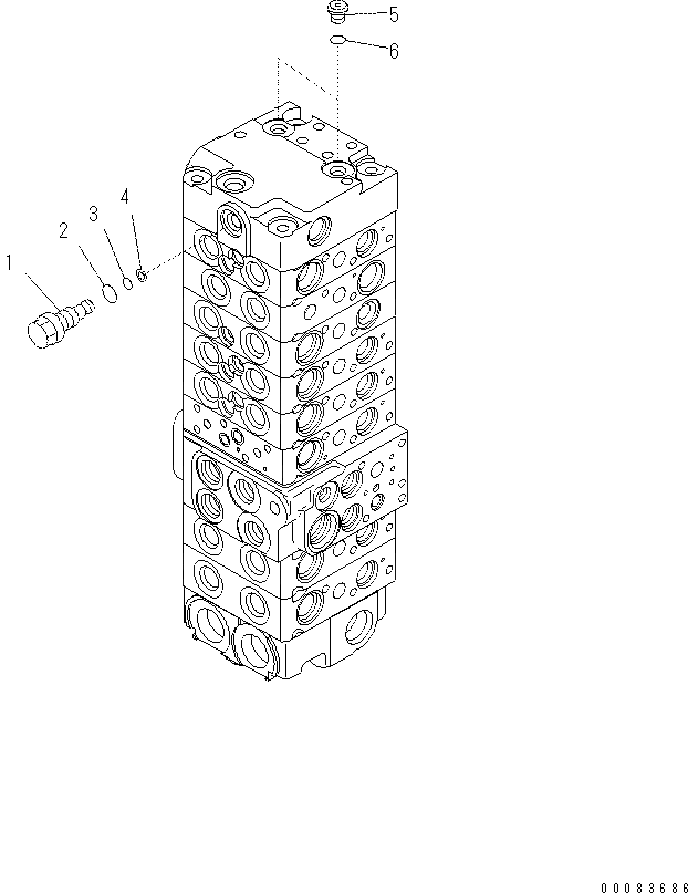 Пробка 723-11-18850 Komatsu