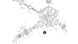 Регулировочная прокладка 14Y-22-25830 Komatsu