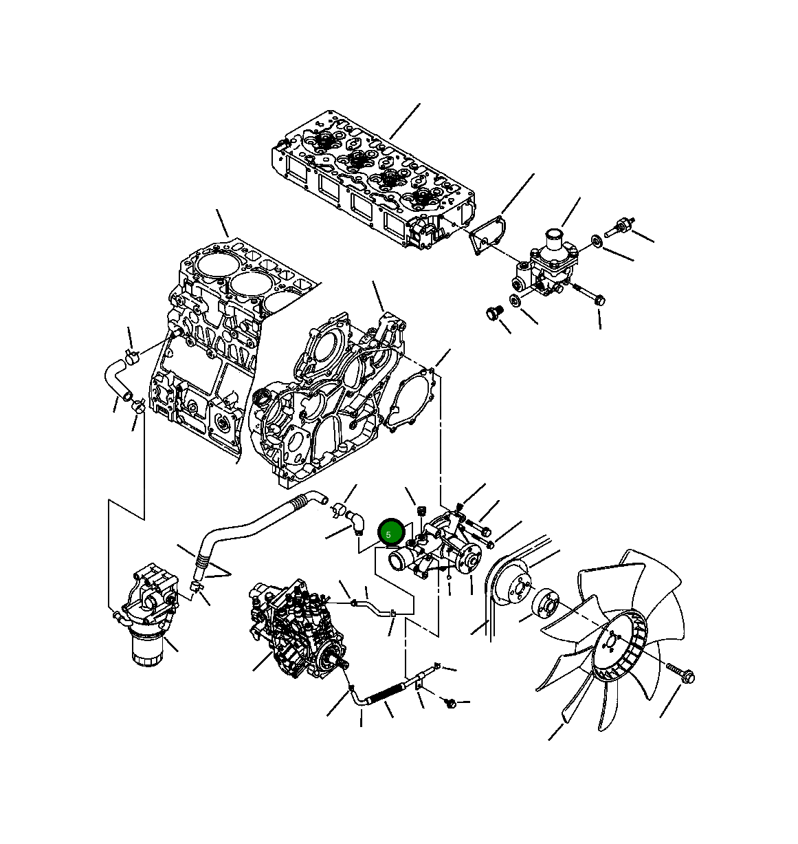 Стальной шарик YM241900-80001 Komatsu