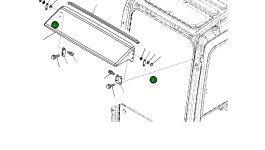 Пластина 20Y5452530 Komatsu