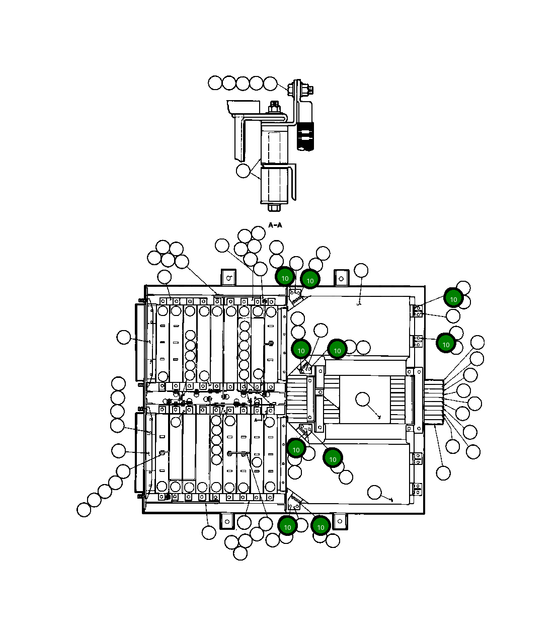 Регулировочная прокладка TZ4988 Komatsu