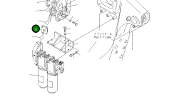 Проставка 07373-21200 Komatsu