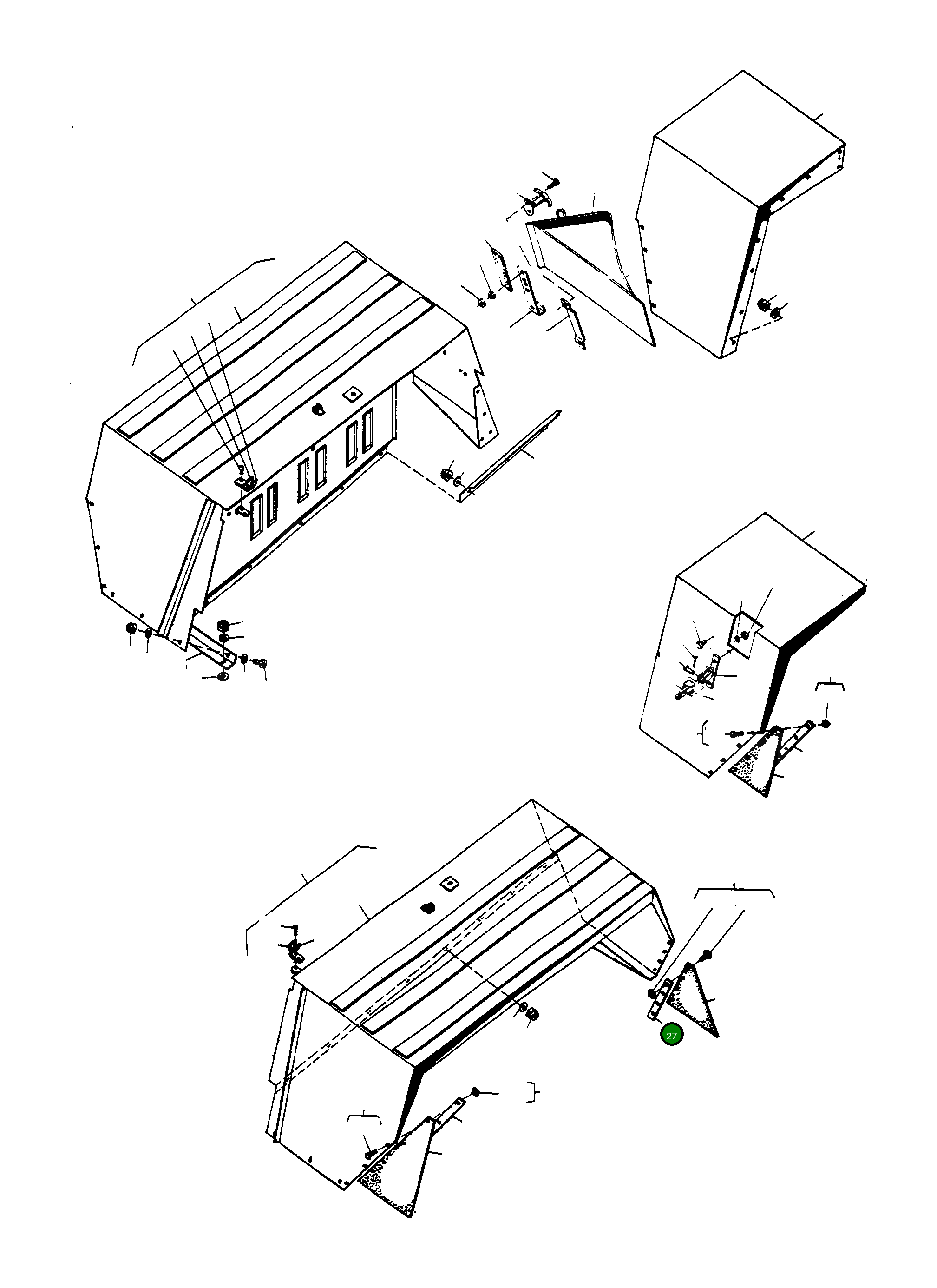 Рейка 2946544M1 Komatsu