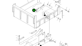 Правое коромысло в сборе 13S-70-11530 Komatsu