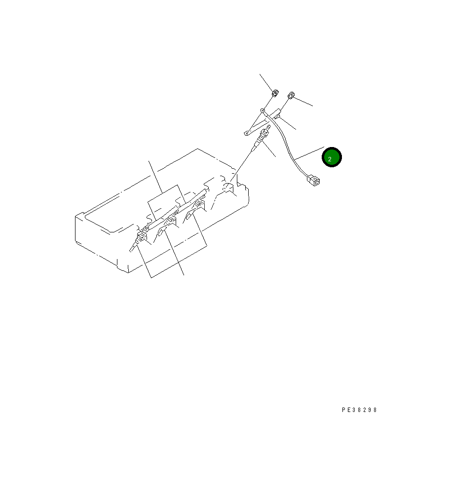 Провод 6204-81-4720 Komatsu