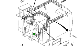 Рельс 510 601 40 Komatsu