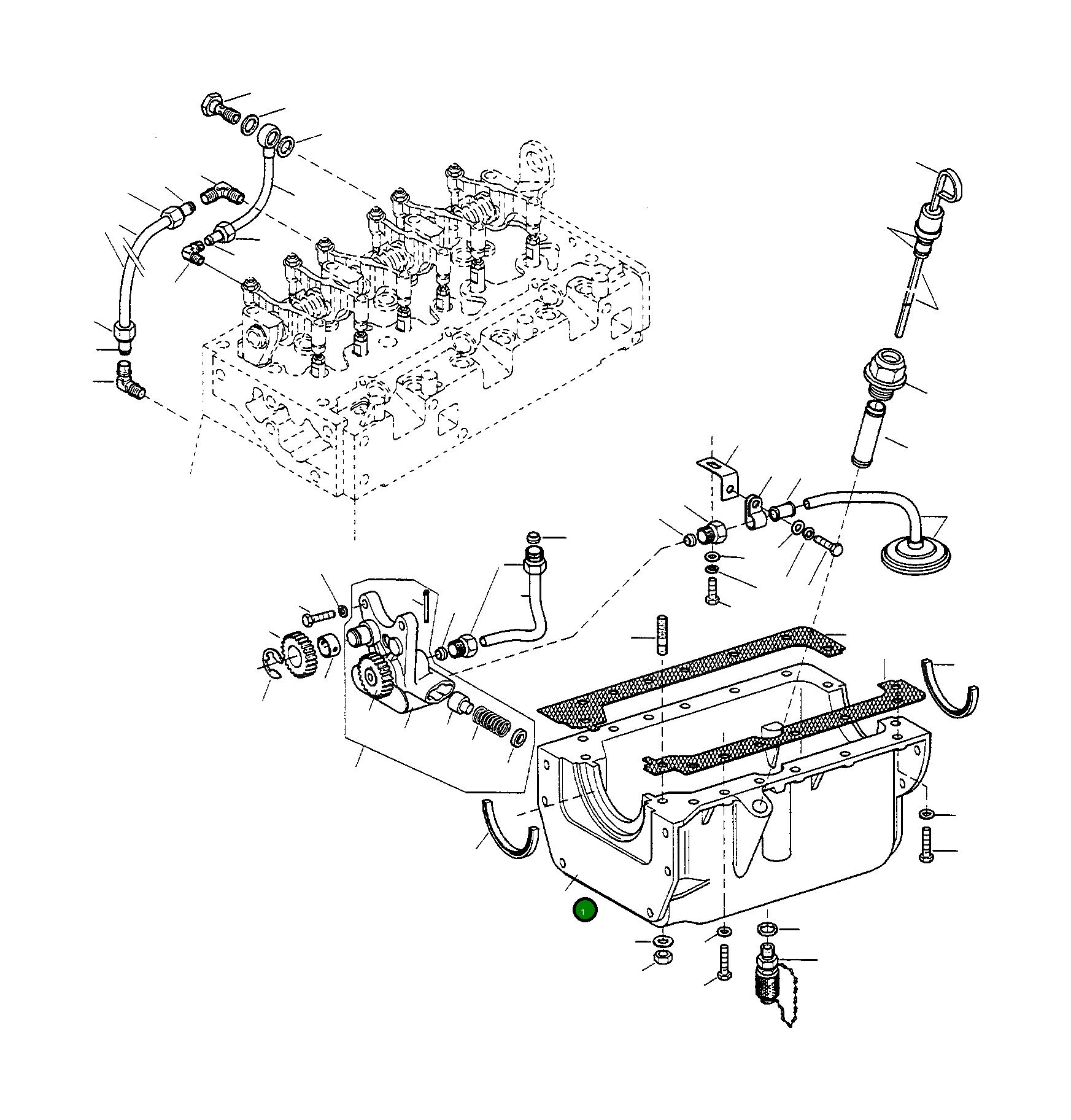 Поддон 4917214M1 Komatsu