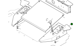 Панель, правая 42N-43-13340 Komatsu