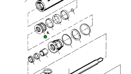 Поршень 3187166M1 Komatsu