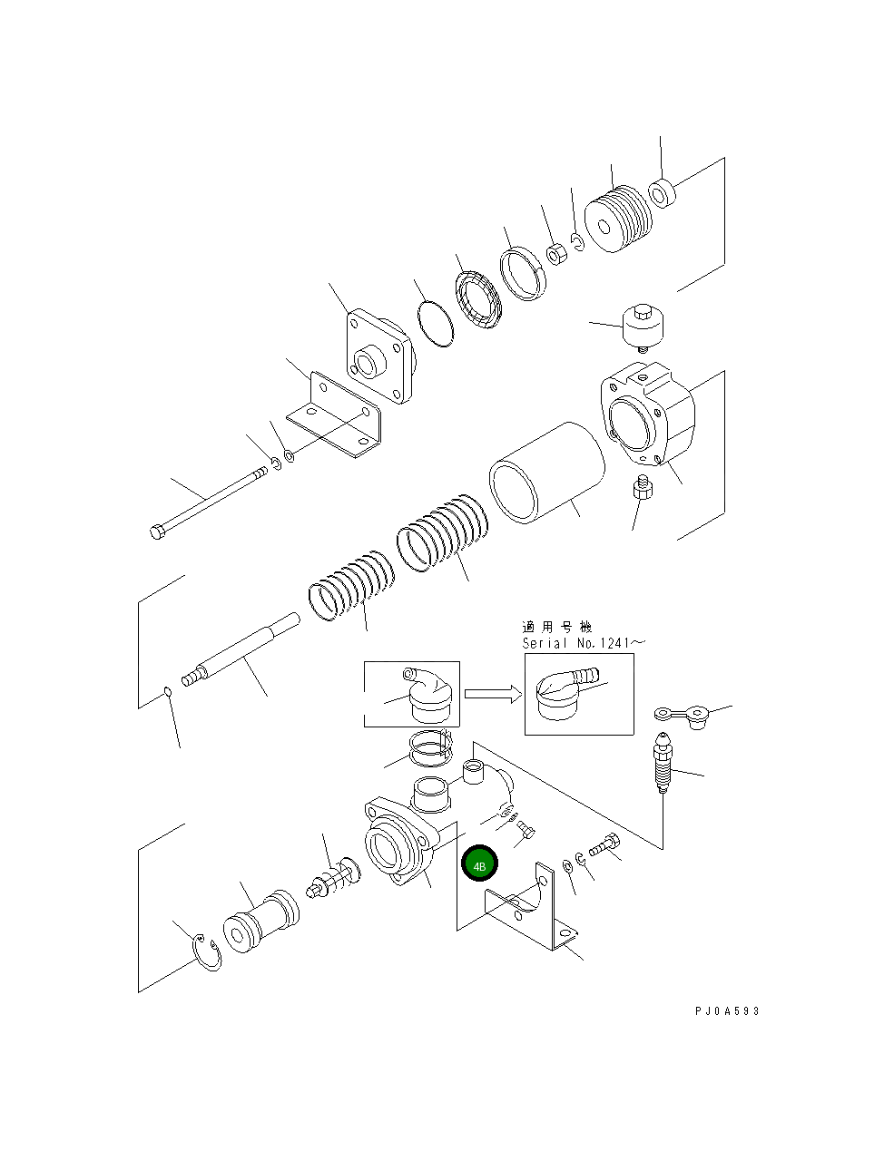 Прокладка MY351-8008-00 Komatsu
