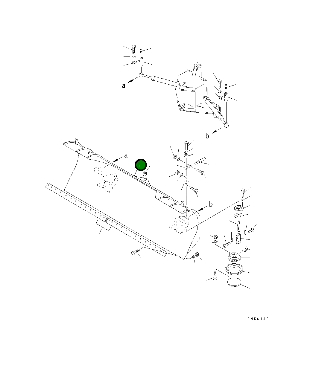 Плуг 234-979-3110 Komatsu