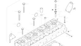 Седло клапана CU3090703 Komatsu