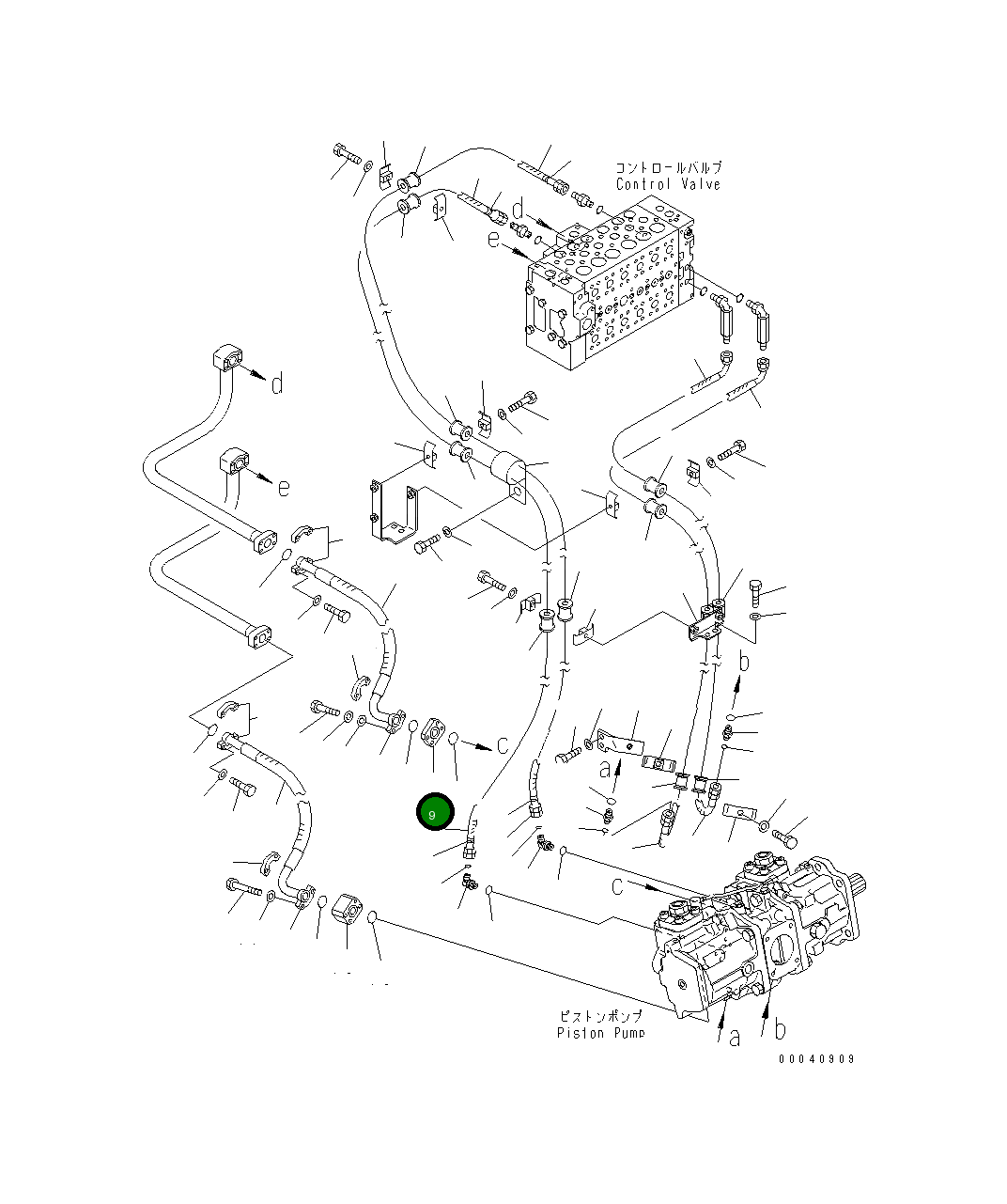 Проставка 07373-21000 Komatsu