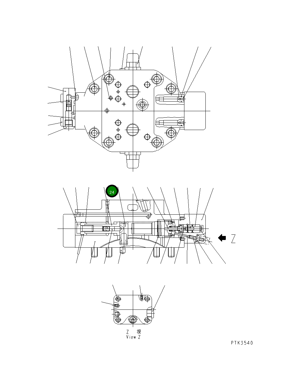 Поршень 20G-60-K4150 Komatsu