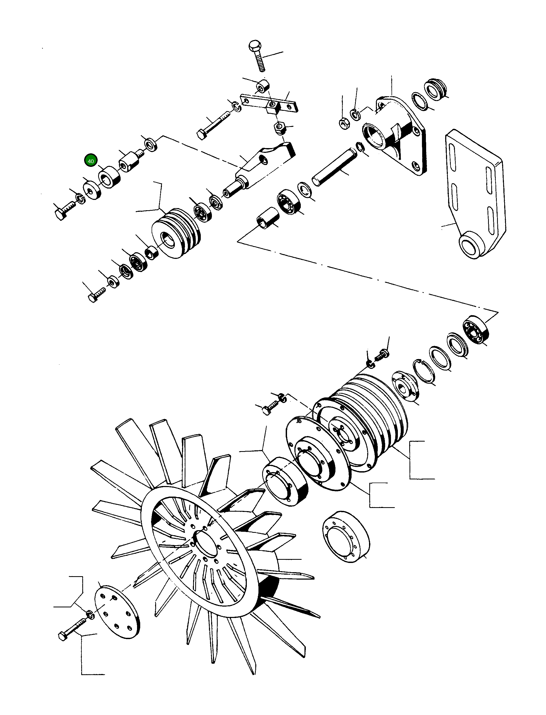 Прокладка 2872356M1 Komatsu