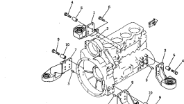 Проставка 6631-11-5680 Komatsu