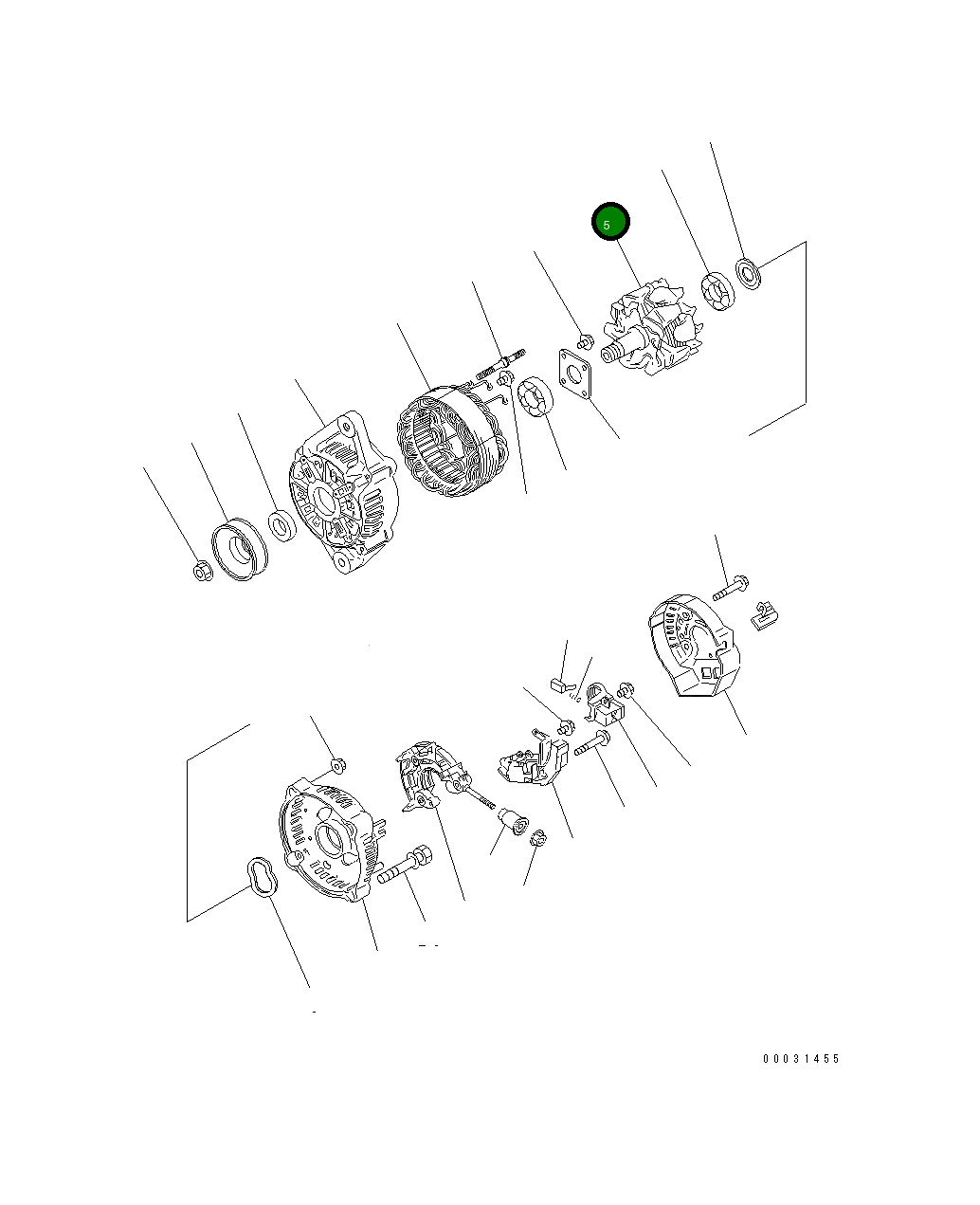 Ротор KT66436-6404-0 Komatsu