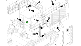 Рельс 928 248 40 Komatsu