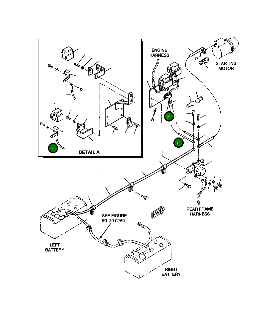 Провод 423-06-A1170 Komatsu