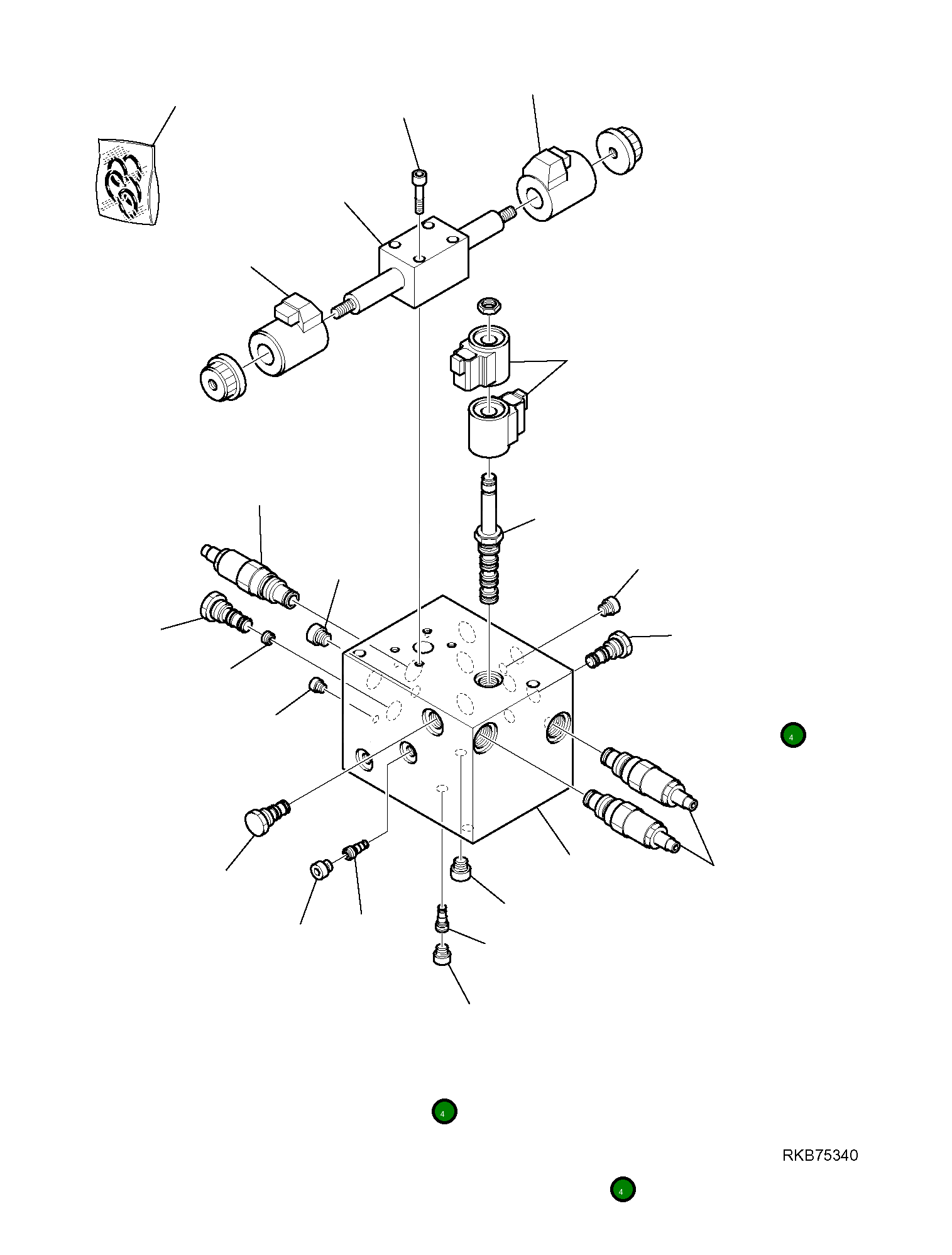 Пробка 21W-09-R3920 Komatsu