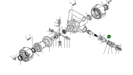 Проставка 734.04.036.01 Komatsu