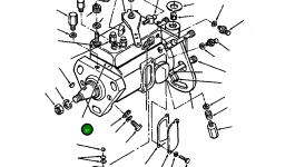 Прокладка 1240 820 H1 Komatsu