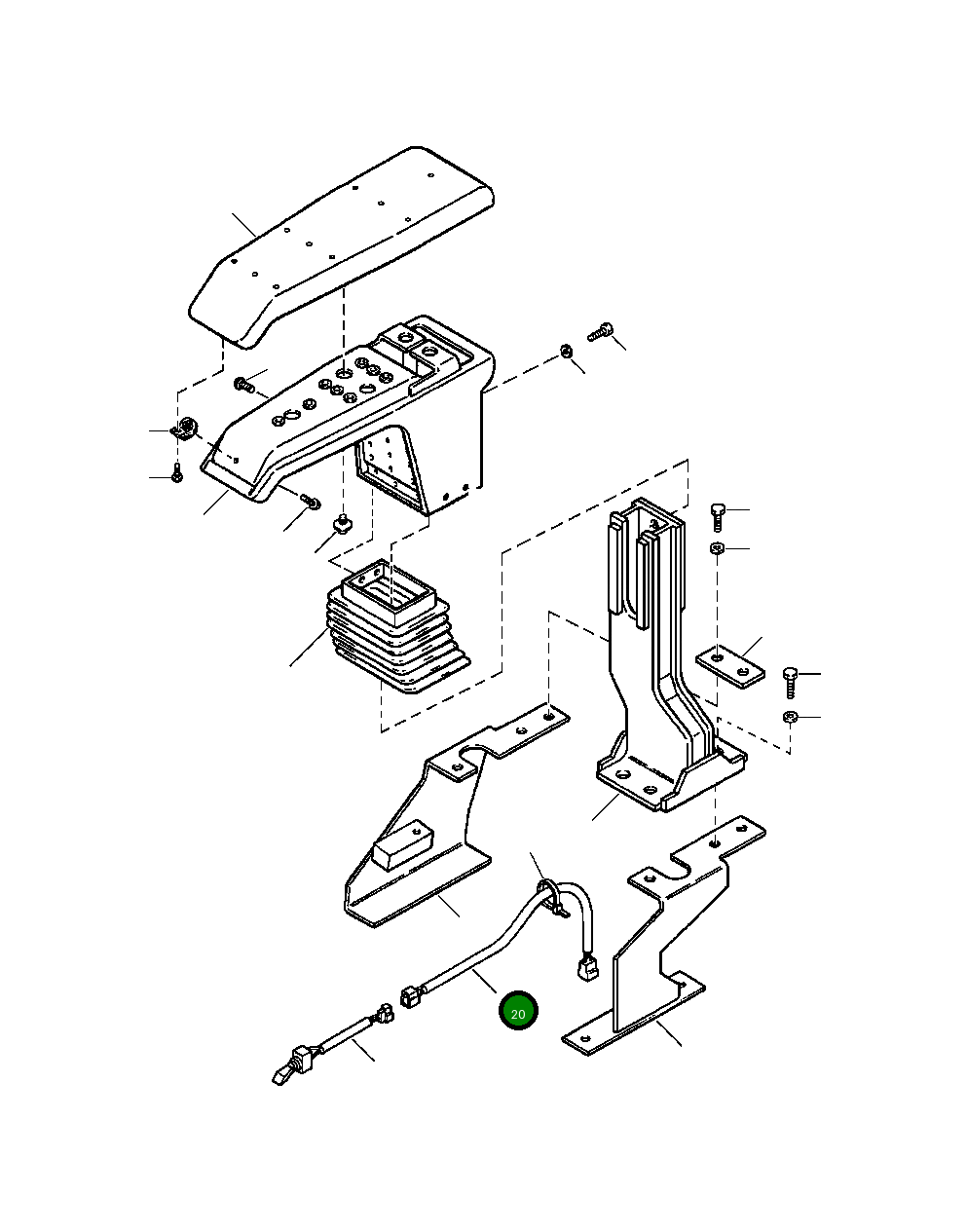 Провод 208-06-68170 Komatsu