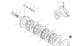 Проставка 171.07.011.01 Komatsu