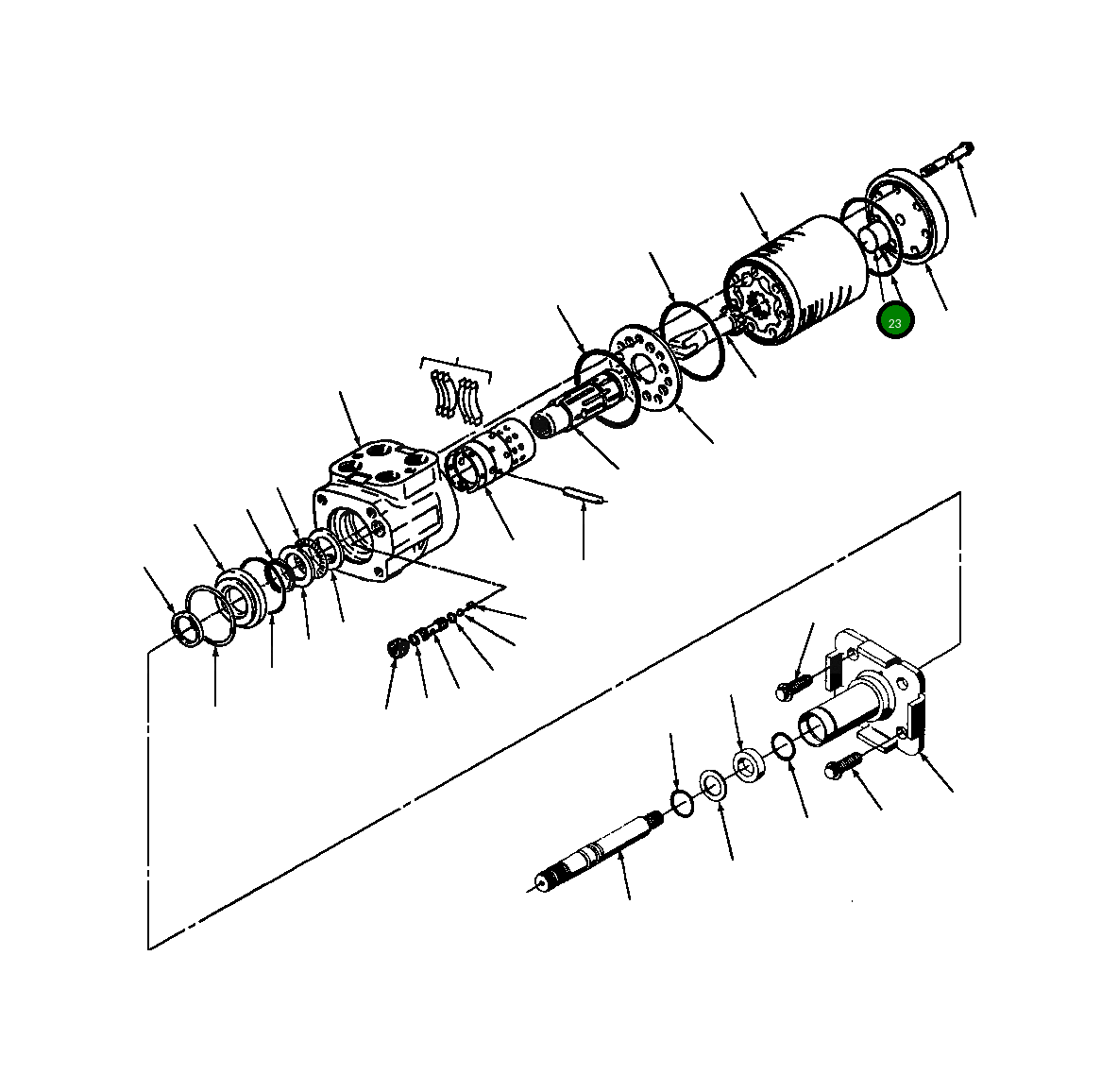 Проставка 135 014 Komatsu