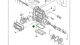 Подкачивающий насос, в сборе YMR000267 Komatsu