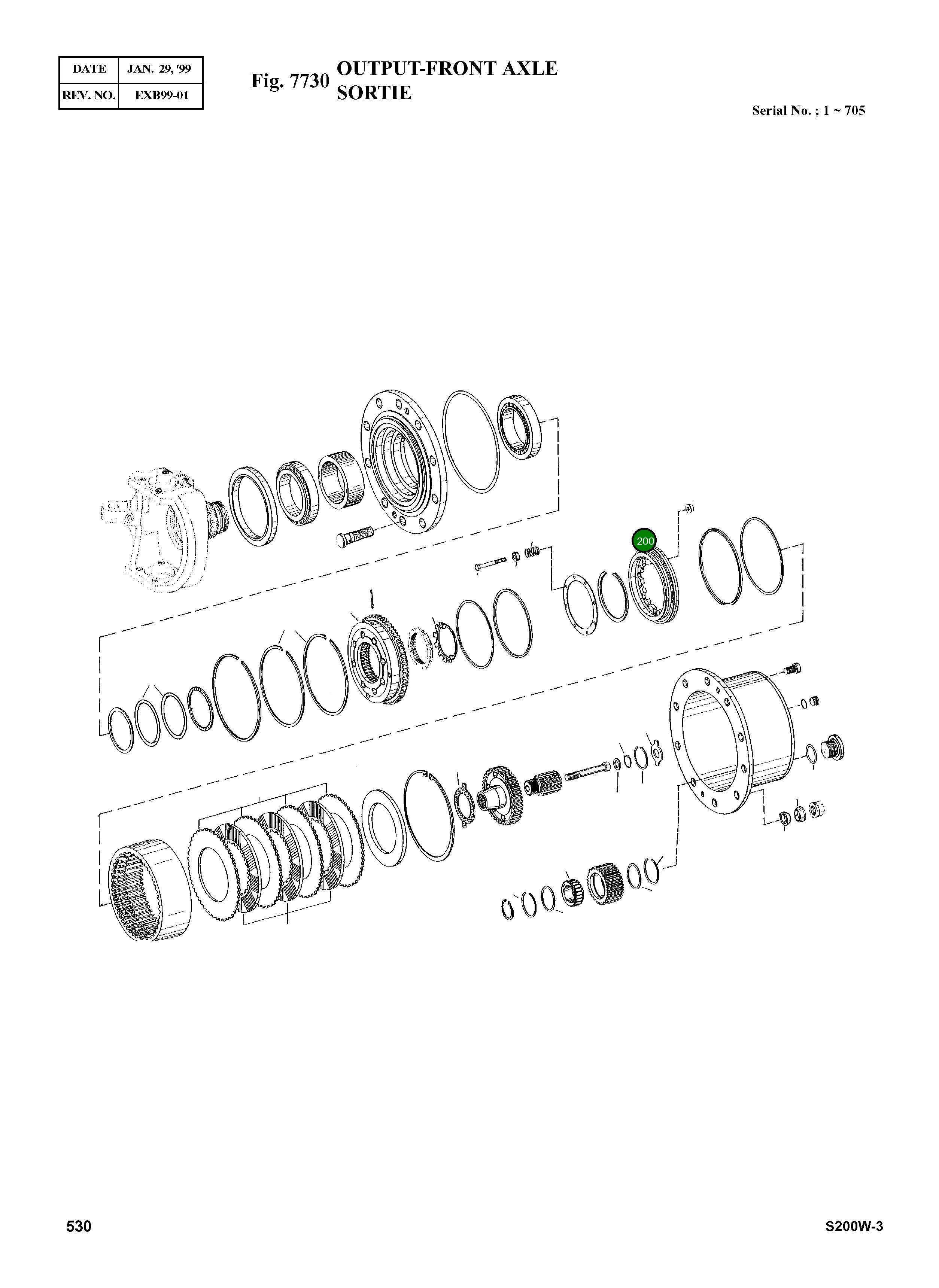 Поршень 4472 320 073 Komatsu