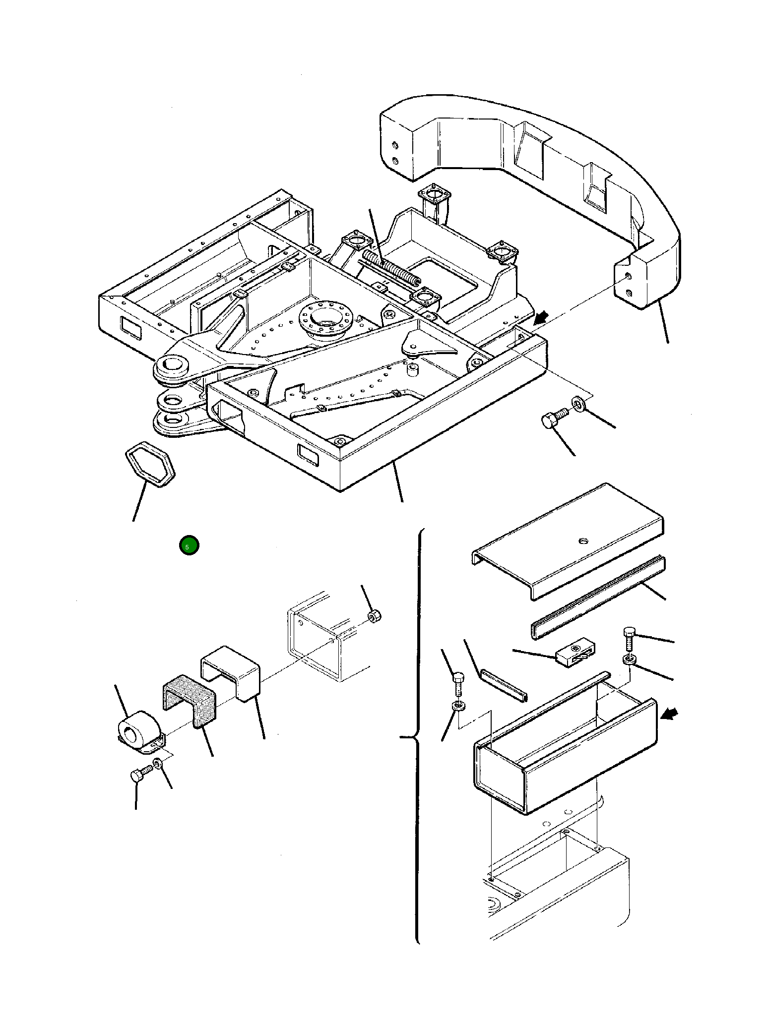 Прокладка 21D-46-11170 Komatsu