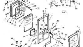 Рукоятка 427-56-11730 Komatsu
