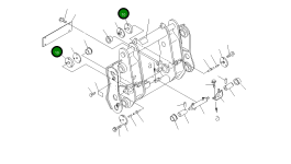 Проставка 418-879-2670 Komatsu