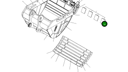 Пластина 77B-939-M780 Komatsu