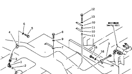 Шланг 07113-00531 Komatsu