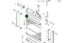 Прокладка 154-03-71170 Komatsu