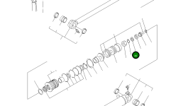 Проставка YM172423-72530 Komatsu