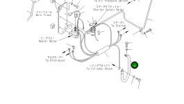 Провод 21J-06-11520 Komatsu